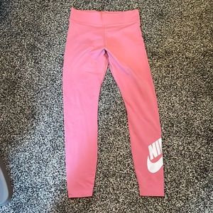 Pink NIKE leggings
